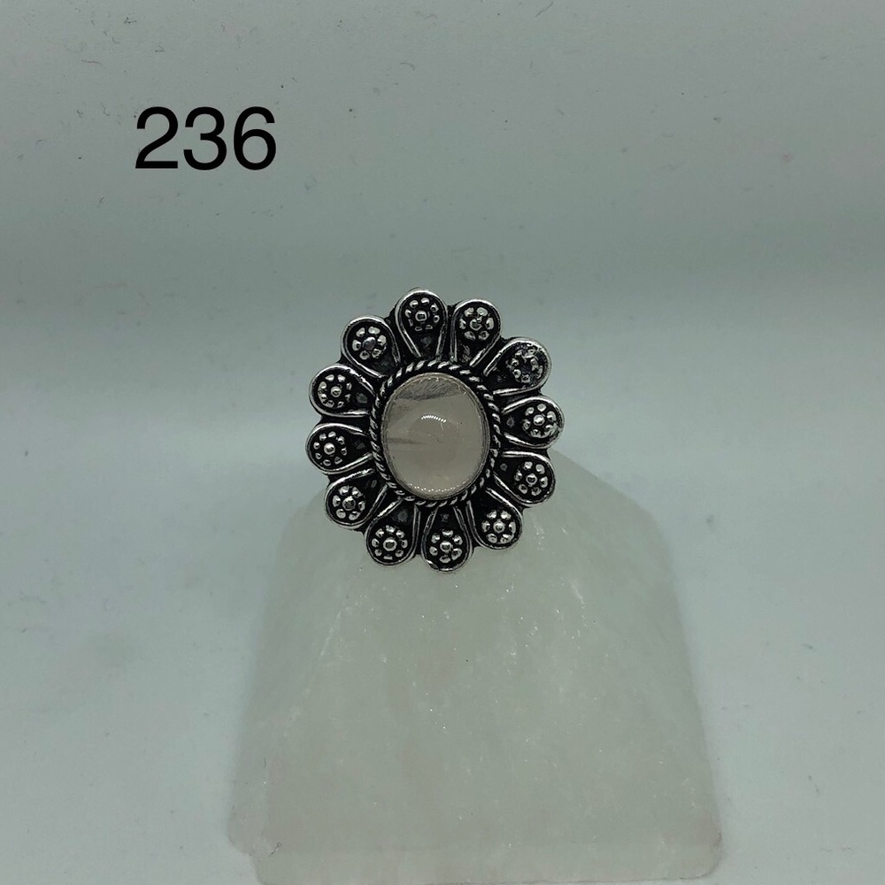 Rose Quartz Ring